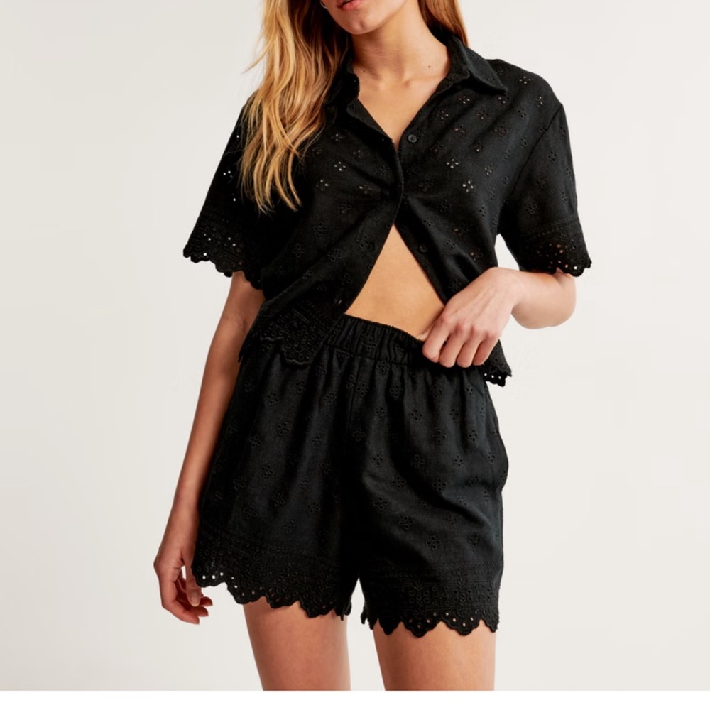 Abercrombie & Fitch Linen Shorts